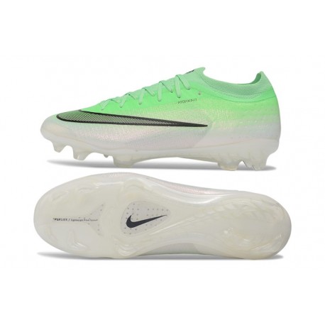Nike Chaussures Zoom Mercurial Vapor 17 Elite FG Vert Noir