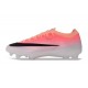 Nike Chaussures Zoom Mercurial Vapor 17 Elite FG Rose Noir