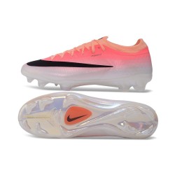 Nike Chaussures Zoom Mercurial Vapor 17 Elite FG Rose Noir