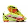 Chaussures de football Nike Mercurial Vapor 14 Élite AG Volt Carmin Noir