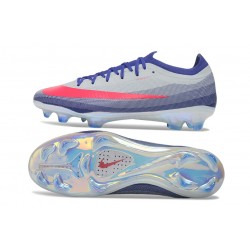 Crampon Nike Mercurial Vapor XVII Elite FG Bleu Rouge