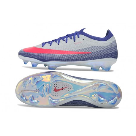 Crampon Nike Mercurial Vapor XVII Elite FG Bleu Rouge