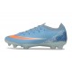Crampon Nike Mercurial Vapor XVII Elite FG Bleu Orange