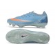 Crampon Nike Mercurial Vapor XVII Elite FG Bleu Orange