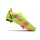 Chaussures de football Nike Mercurial Vapor 14 Élite AG Volt Carmin Noir