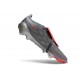Adidas Predator 26 Elite Fold-over Tongue FG Gris Rouge