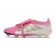 Adidas Predator 26 Elite Fold-over Tongue FG Rose Blanc
