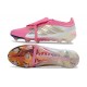 Adidas Predator 26 Elite Fold-over Tongue FG Rose Blanc