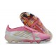 Adidas Predator 26 Elite Fold-over Tongue FG Rose Blanc