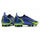 Chaussures Nike Mercurial Vapor 14 Élite AG Sapphire Volt Bleu
