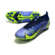 Chaussures Nike Mercurial Vapor 14 Élite AG Sapphire Volt Bleu