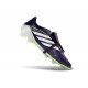 Adidas Predator 26 Elite Fold-over Tongue FG Noir Blanc Vert