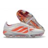 Adidas Predator 26 Elite Fold-over Tongue FG Blanc Rouge