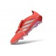 Adidas Predator 26 Elite Fold-over Tongue FG Rouge Argent