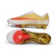 Chaussure de Soccer Nike Mercurial Superfly 11 Elite FG Ronaldo Dore Rouge