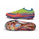Crampon Nike Mercurial Vapor XVII Elite FG Jaune Bleu Rouge