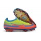 Crampon Nike Mercurial Vapor XVII Elite FG Jaune Bleu Rouge