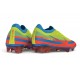 Crampon Nike Mercurial Vapor XVII Elite FG Jaune Bleu Rouge