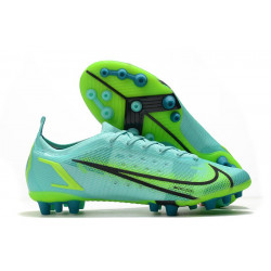 Chaussures de football Nike Mercurial Vapor 14 Élite AG Dynamique Vert Citron