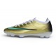 Nike Air Zoom Mercurial Vapor 17 Elite FG Nouveau Or Vert