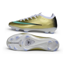 Nike Air Zoom Mercurial Vapor 17 Elite FG Nouveau Or Vert