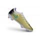 Nike Air Zoom Mercurial Vapor 17 Elite FG Nouveau Or Vert