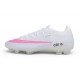 Nike Air Zoom Mercurial Vapor 17 Elite FG Nouveau CR7 Blanc Rose