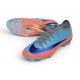 Nike Air Zoom Mercurial Vapor 17 Elite FG Nouveau Bleu Orange