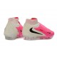 Chaussure de Foot Nike Phantom 6 High Elite FG Rose Noir Blanc