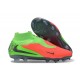 Chaussure de Foot Nike Phantom 6 High Elite FG Hot Punch Noir Vert Strike