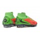 Chaussure de Foot Nike Phantom 6 High Elite FG Hot Punch Noir Vert Strike