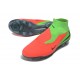 Chaussure de Foot Nike Phantom 6 High Elite FG Hot Punch Noir Vert Strike