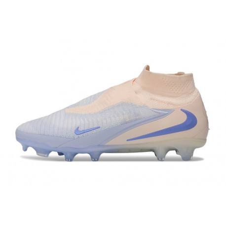 Chaussure de Foot Nike Phantom 6 High Elite FG Bleu