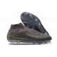 Chaussure de Foot Nike Phantom 6 High Elite FG Gris Noir