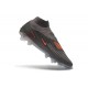 Chaussure de Foot Nike Phantom 6 High Elite FG Gris Noir