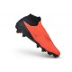 Chaussure de Foot Nike Phantom 6 High Elite FG Brt Rouge foncé Dégradé Noir