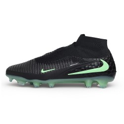 Chaussure de Foot Nike Phantom 6 High Elite FG Noir Vert Illusion