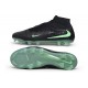 Chaussure de Foot Nike Phantom 6 High Elite FG Noir Vert Illusion