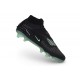 Chaussure de Foot Nike Phantom 6 High Elite FG Noir Vert Illusion