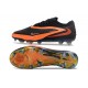 Crampons de Foot Nike Phantom 6 Elite Low FG Noir Brt Rouge foncé