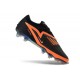 Crampons de Foot Nike Phantom 6 Elite Low FG Noir Brt Rouge foncé