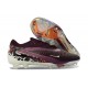 Crampons de Foot Nike Phantom 6 Elite Low FG Bordeaux Crush Rouge Univ Fossile 