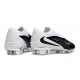 Crampons de Foot Nike Phantom 6 Elite Low FG Noir Blanc