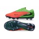 Crampons de Foot Nike Phantom 6 Elite Low FG Rouge Vert