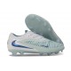 Crampons de Foot Nike Phantom 6 Elite Low FG Bleu Glacier