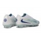 Crampons de Foot Nike Phantom 6 Elite Low FG Bleu Glacier