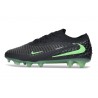 Crampons de Foot Nike Phantom 6 Elite Low FG Noir Vert Illusion