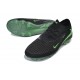 Crampons de Foot Nike Phantom 6 Elite Low FG Noir Vert Illusion