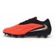 Crampons de Foot Nike Phantom 6 Elite Low FG Brt Rouge foncé Fumé Noir