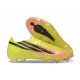 Crampons Nouvelle adidas F50 Hyperfast EVO FG Jaune Noir Solar Turquoise